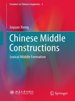 cover image of Chinese Middle Constructions